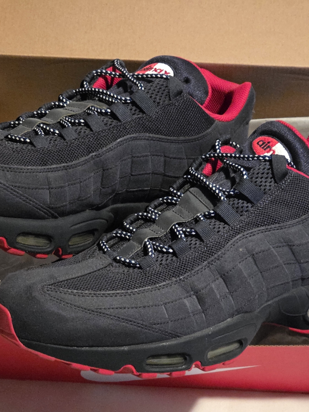 Nike Air Max 95 Men's Sneakers - Blue/Red